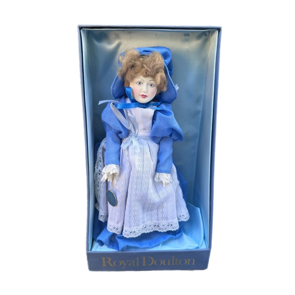 Royal Doulton Nisbet Heirloom Doll Monday's Girl Victorian Made in England